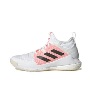 Adidas Crazyflight Mid Tokyo Wear Resistant Mid Top Training Shoes Men's White Orange