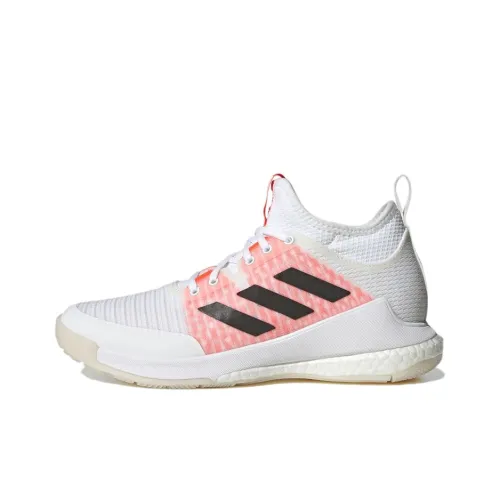 Adidas Crazyflight Mid Training Shoes Men Mid-Top White/Orange