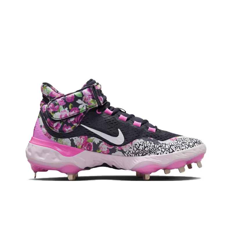 Nike Alpha Huarache Elite 4 Mid Premium 'Floral'-1
