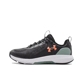 Under Armour Charged Commit Training Shoes Men Low-Top Black/Green/Orange