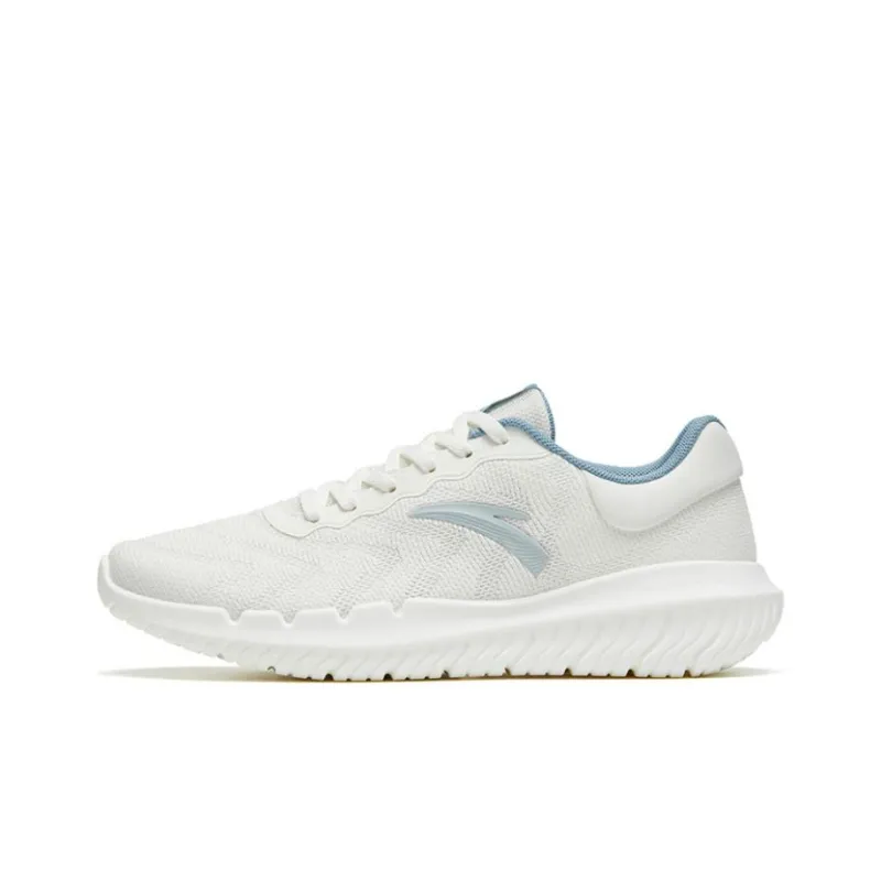 Anta Variety Training Collection Anti Slip Wear Resistant Low Top Training Shoes Ivory White Gray-0