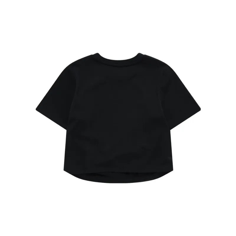 FILA FUSION STREET SPORT Crop Tops Women's Pitch Black-1