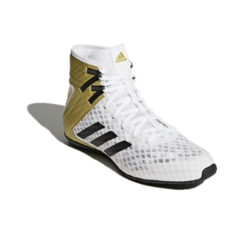 Adidas Speedex 16.1 Boxing Shoes White/Gold-2
