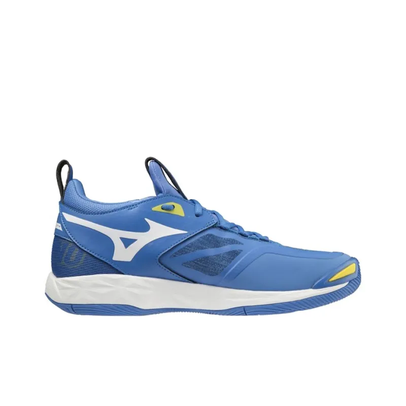 Mizuno Wave Momentum 2 'Blue Yellow White'-1