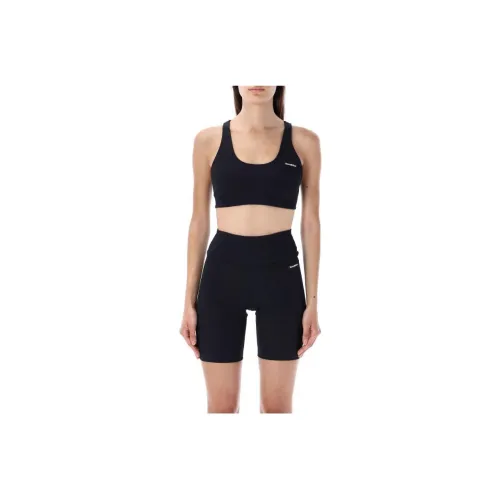 SPORTY & RICH Sleeveless Sports Shirts Women's Black