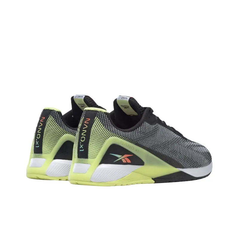 Reebok Nano X1 Grit Black Energy Glow Women's-4