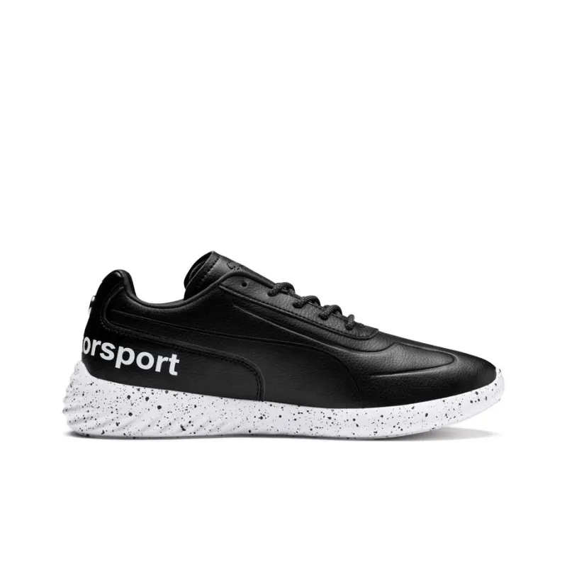 BMW x PUMA BMW Series Motorsport Speedcat Evo Anti-Slip Wear-Resistant Low-Top Training Shoes Men's Black-1