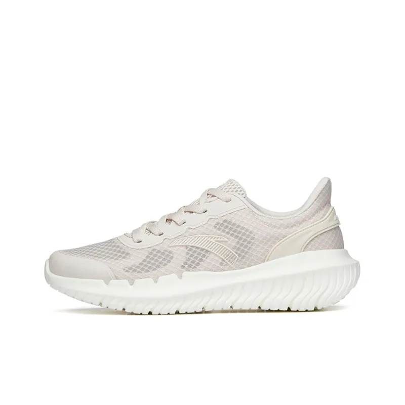 Anta Cushioned Anti-Slip Wear-Resistant Breathable Lightweight Low-Top Training Shoes Men's Muddy Sandy Gray-0