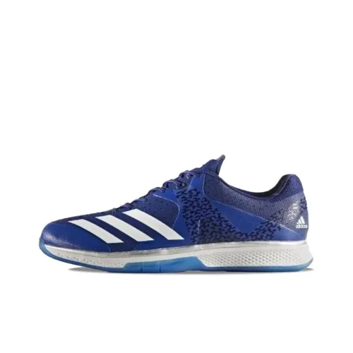 Adidas Counterblast Anti-Slip Wear-Resistant Low-Top Training Shoes Men's Azure Blue