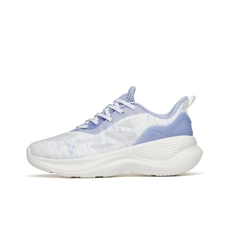 ANTA Training Shoes Women's Low Top Ivory White/Willow Purple-0
