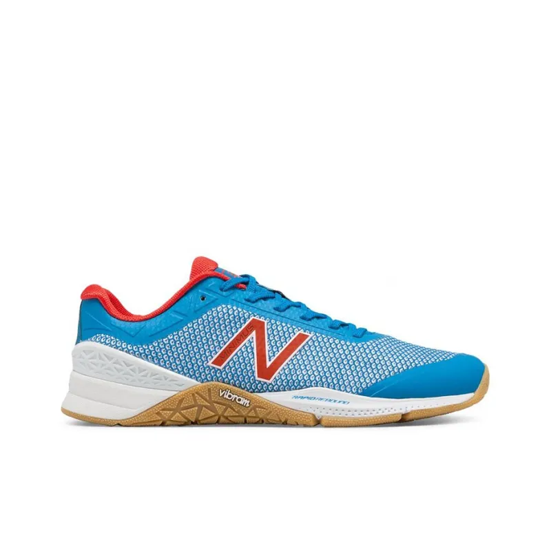 New Balance NB Minimus Training Shoes Men Low-Top Blue/White/Red/Brown-1