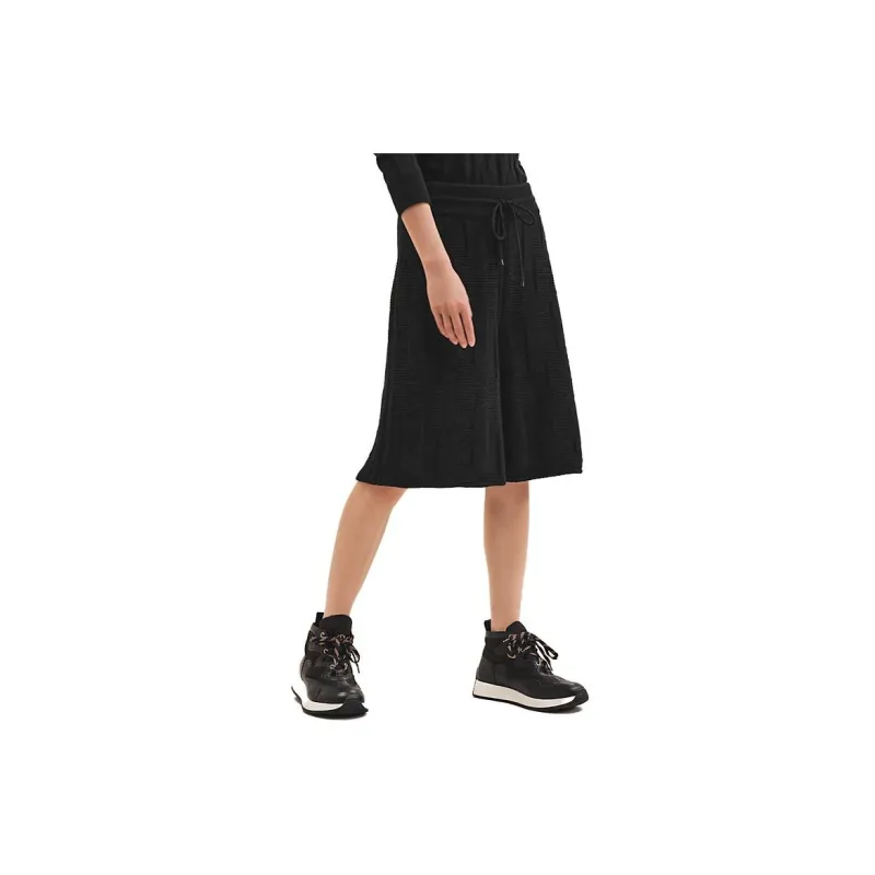 HERMES Casual Long Skirts Women's Black-1