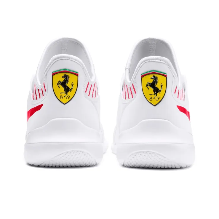 PUMA Ferrari Evo Cat Mace Low Top Running Shoes White/Red-3