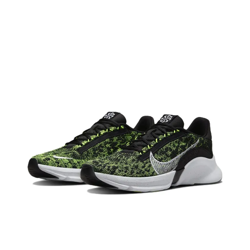 Nike SuperRep Go 3 Flyknit Next Nature 'Black Volt'-2