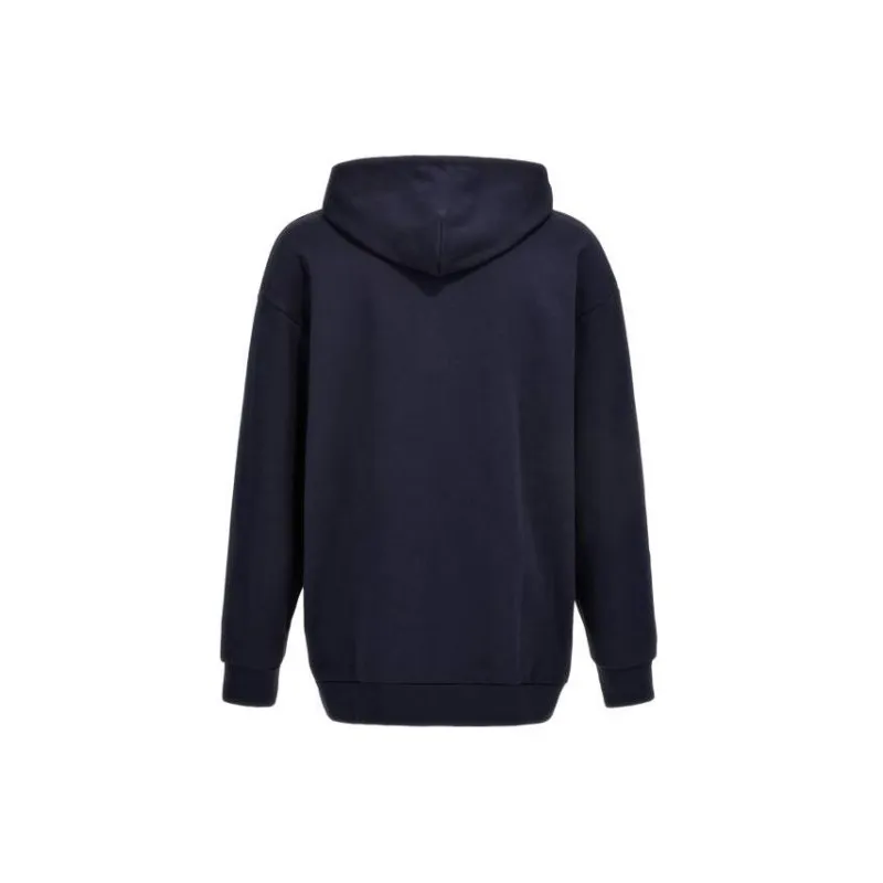 A.P.C Logo Printed Drawstring Hoodie-1