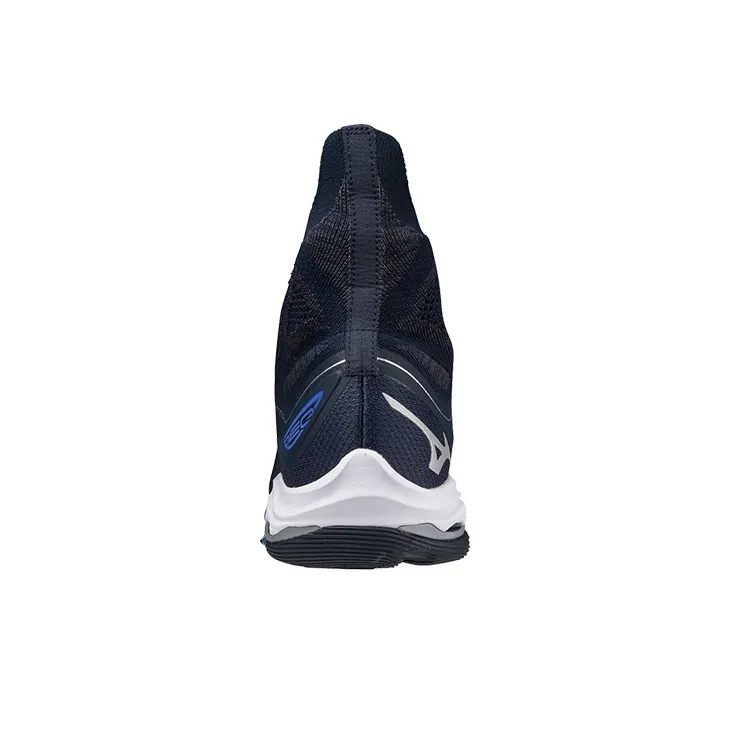 Mizuno Wave Lightning Neo Training Shoes Unisex High Top White/Black-3