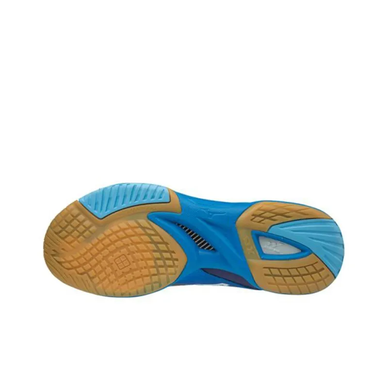 Mizuno Wave Drive Neo Low Tops Pingpong/Table Tennis Shoe Blue-4