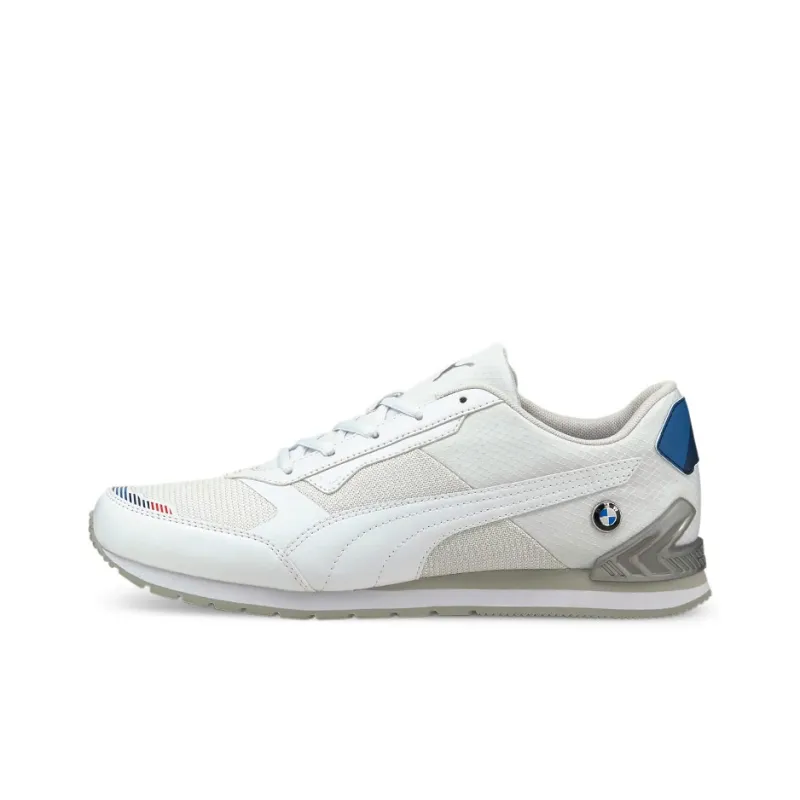 PUMA Track Racer Bmw Motorsport White Silver-1