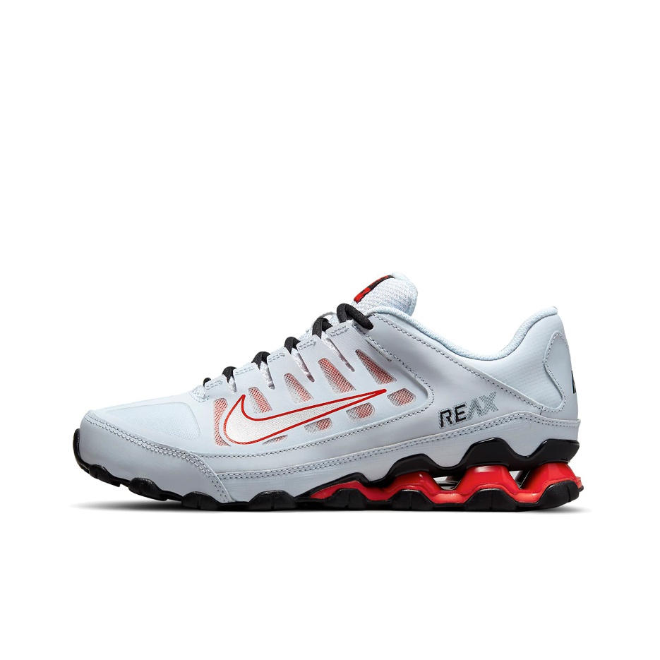 Nike reax grey and red online