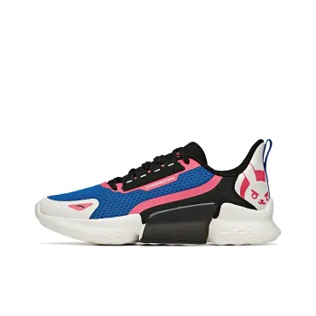 ANTA Variety Training Collection Training Shoes Men Low Top Pink/Navy Blue/Black/Ivory White