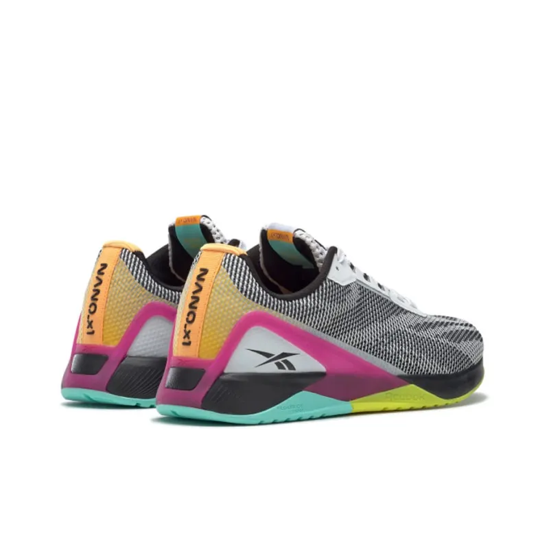 Reebok Nano X1 Grit White Black Pursuit Pink-3