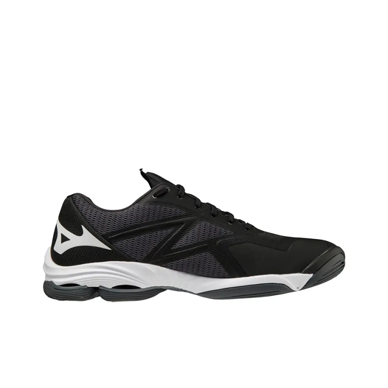 Mizuno Wave Lightning Z7 Anti Slip Wear Resistant Low Top Training Shoes Unisex Black-1