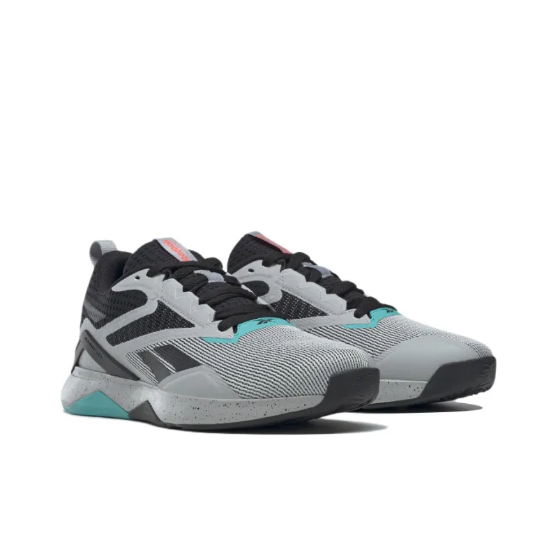 Reebok Nanoflex V2 'Grey Classic Teal'-2