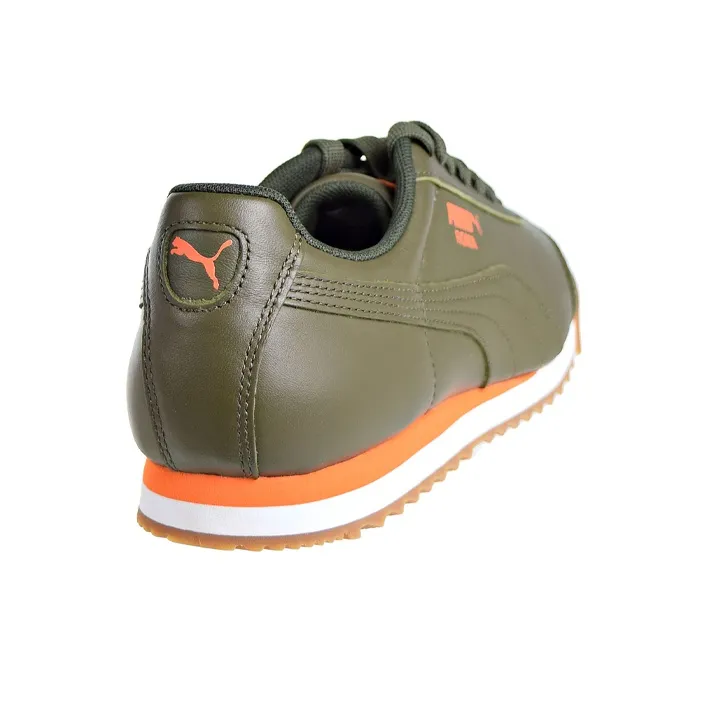 PUMA Roma Classic Gum Low top Running Shoes Green-3