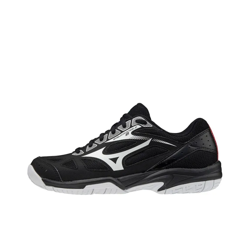 Mizuno Cyclone Speed 2 Training Shoes Men Low-Top Black/White/Red-0
