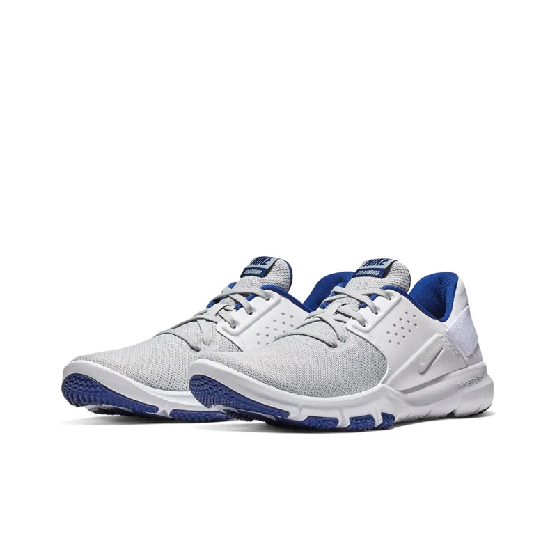 Nike Flex Control 3 'Wolf Grey Deep Royal Blue'-2