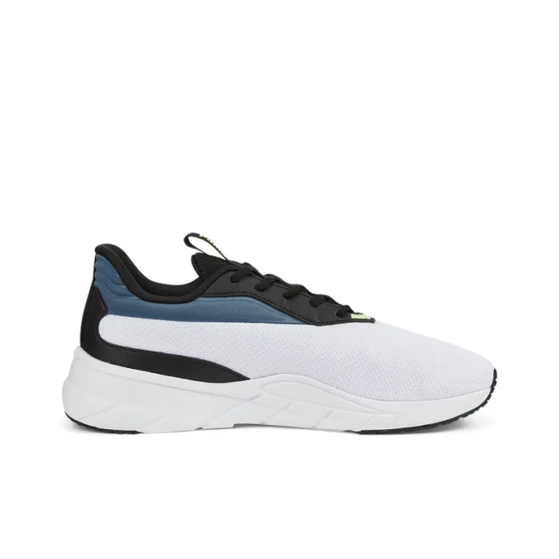 PUMA Smash V2 Le Anti-Slip Wear-Resistant Low-Top Training Shoes Men's White Blue Black-1