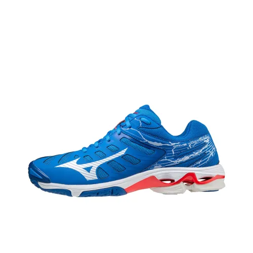 Mizuno Momentum Training Shoes Unisex Low-Top White/Blue