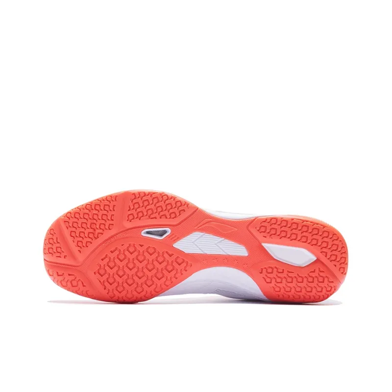 LiNing Cushioning Anti-Slip And Wear-Resistant Low-Top Training Shoes Unisex White Red Yellow-4