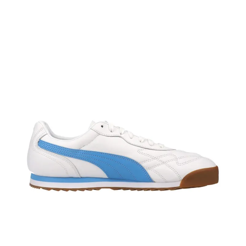 PUMA Roma Anniversario Anniversario Lightweight And Breathable Low-Top Training Shoes Men's White Blue-1