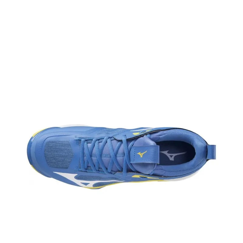 Mizuno Wave Momentum 2 'Blue Yellow White'-2