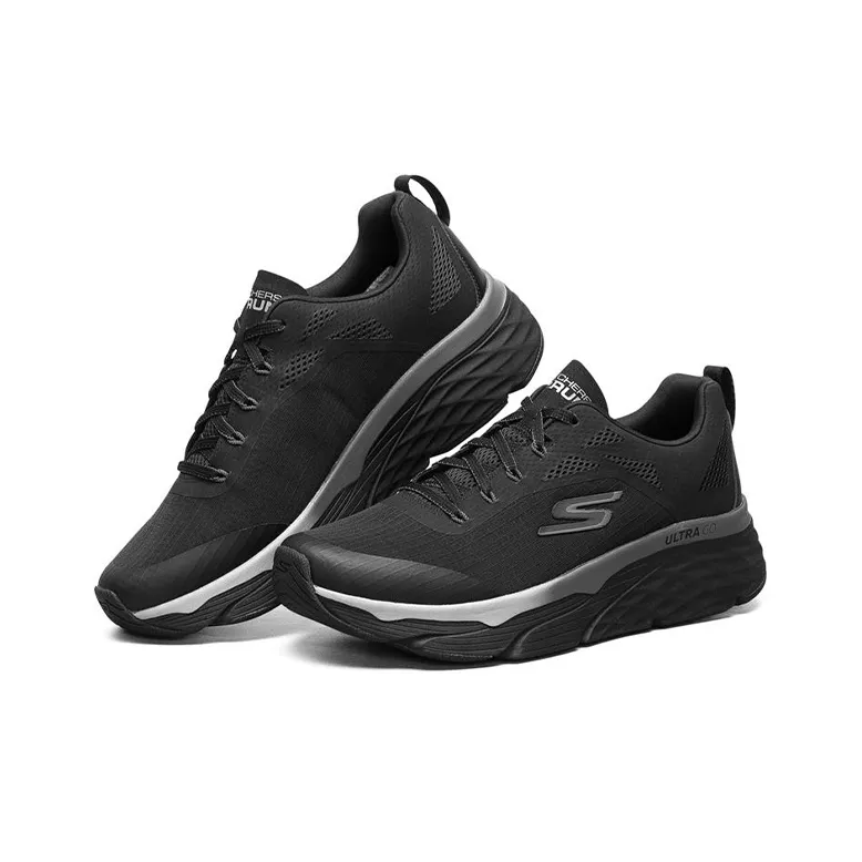 Skechers Max Cushioning Elite Low Top Running Shoes Black-2
