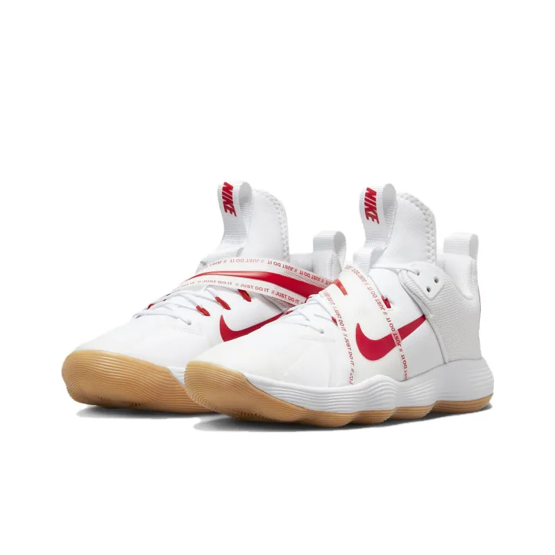 Nike React Hyperset White/Red-2