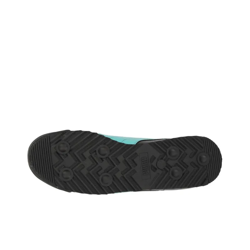 PUMA Roma Basic+ Low Top Running Shoes Black/Orange-4