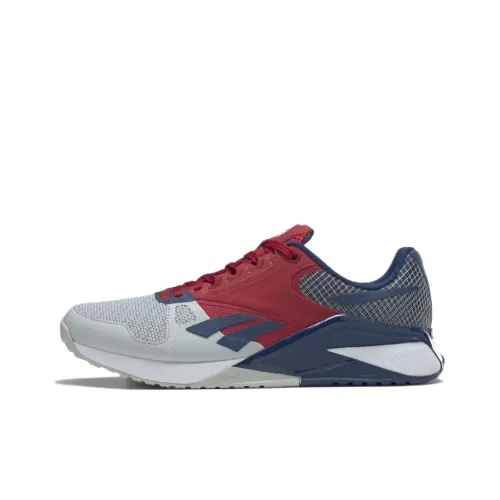 Nano 6000 Reebok 'Pure Grey Flash Red Batik Blue'