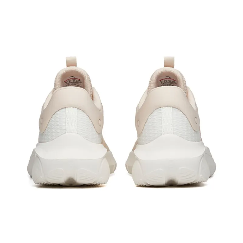 Anta Variety Training Collection Linghui Low-Top Training Shoes Women's White Orange-3