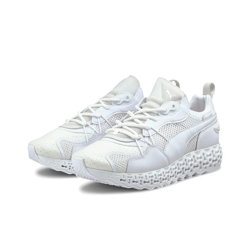 PUMA Calibrate Restored Base Triple White-2