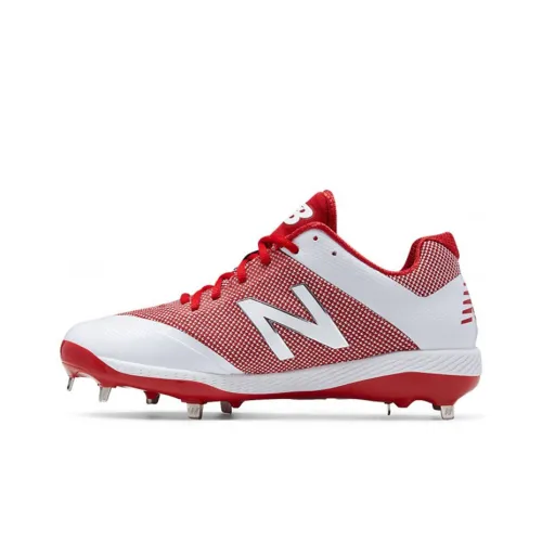 New Balance 4040 V4 Anti-Slip And Wear-Resistant Lightweight Low-Top Training Shoes Men's White Red
