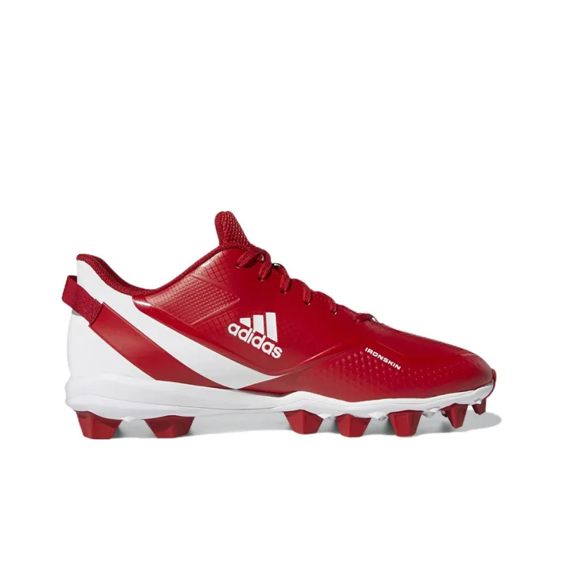 Adidas Icon 7 Mid Cleats Anti-Slip Wear-Resistant Low-Top Training Shoes Men's Red-1