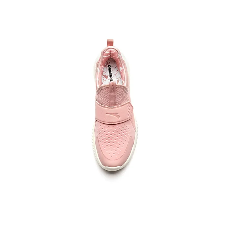 ANTA Training Shoes Women's Low Top Pink/White-3