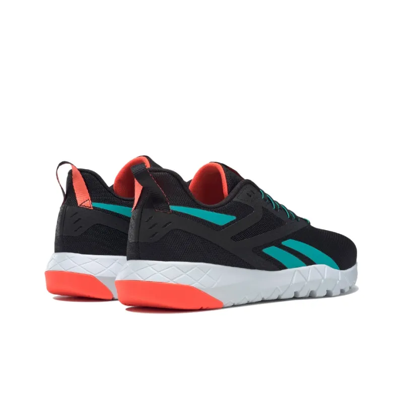 Reebok Flexagon Force 4 Anti Slip Wear Resistant Low Top Training Shoes Black Blue-3