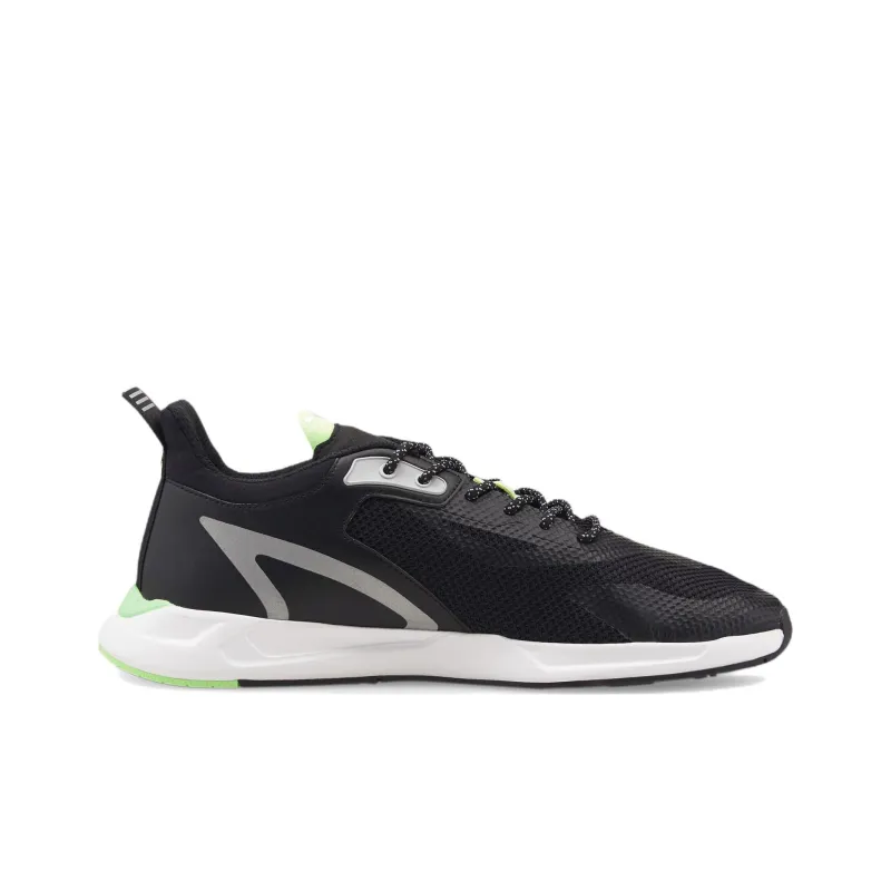 PUMA BMW MMS Zenonspeed ZenonSpeed Cushioning Lightweight Low-Top Training Shoes Men's Black White Green-1