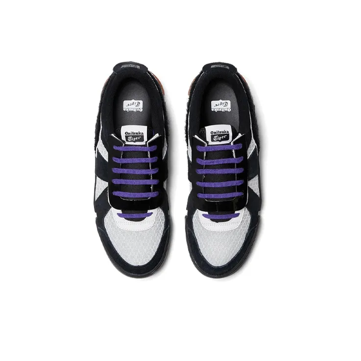 Onitsuka Tiger D Trainer Slip On Low Top Running Shoes Black-3