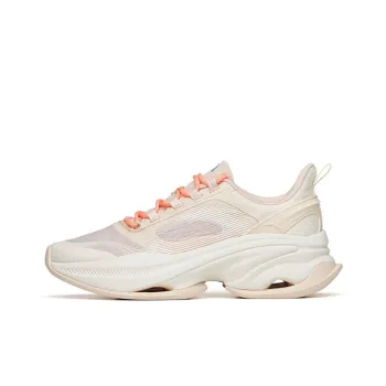 Anta Shock Absorbers With Slip Resistant And Abrasion Resistant Properties Low Top Training Shoes Women's Brown White