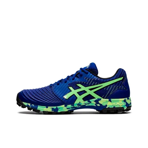 Asics Field Ultimate Training Shoes Men Low-Top Dark Blue/Green