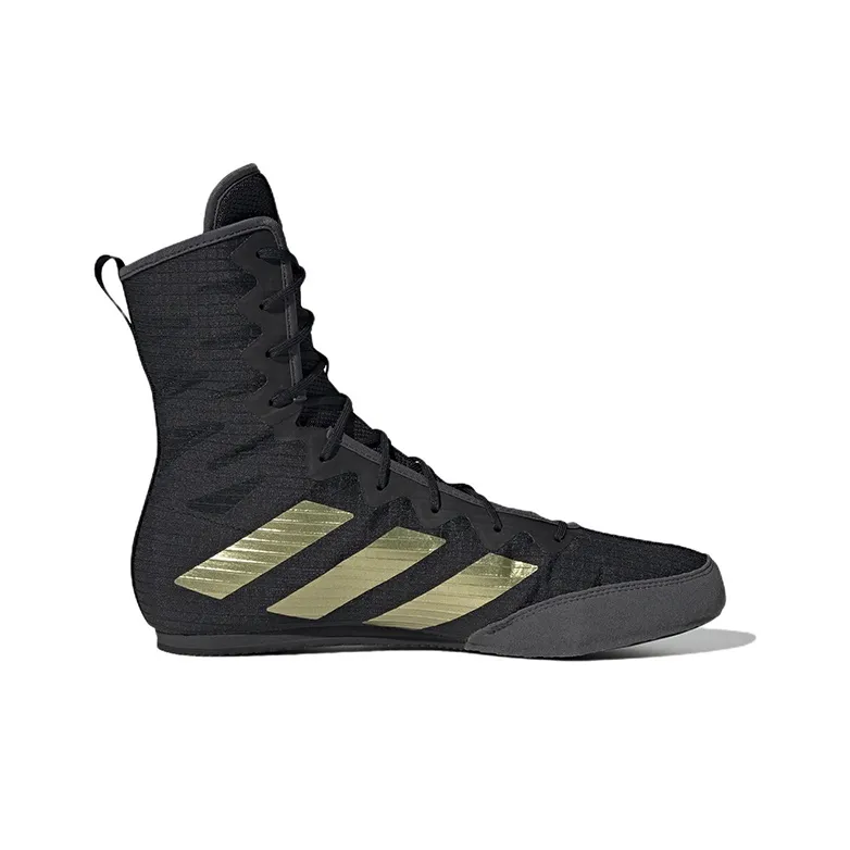 Adidas Box Hog 4 Core Black Gold Metallic Grey-1